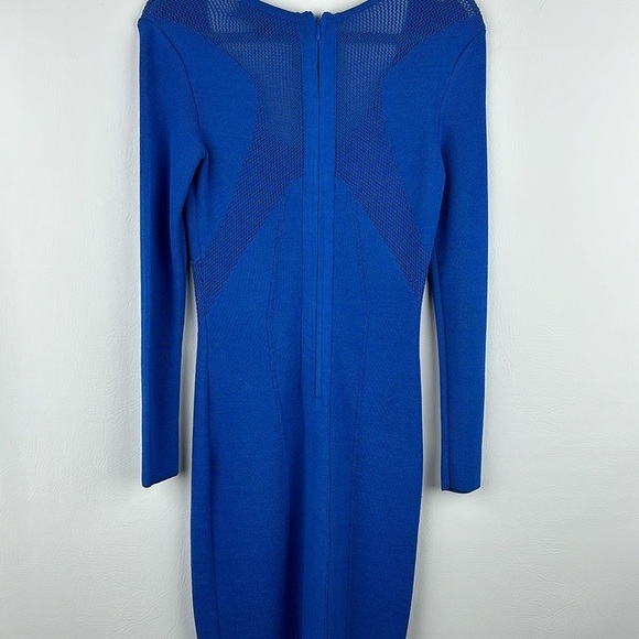 Cut25 by Yigal Azrouel Mesh Cutout Knit Dress - Picture 8 of 10